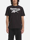 Identity Big Stacked Logo T-shirt Μαύρο