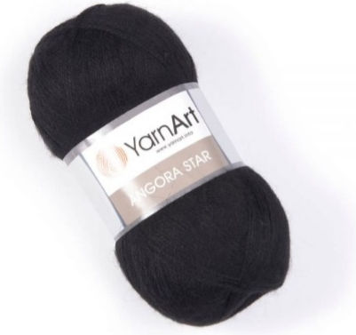 YarnArt Fir de tricotat Black 500m 100gr