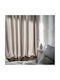 Gofis Home Vorhang mit Bleistiftfalten Winter 711/34 Graue 140x280cm