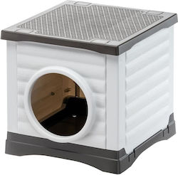 Ferplast Petvilla 50 White Gray 38.5x43x38.5cm Ferplast Petvilla 50 White Gray 38.5x43x38.5cm