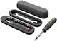 Jimi Home Screwdriver Ratchet with 24 Magnetic Interchangeable Tips