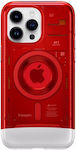 Spigen Classic C1 Magfit Back Cover Red (iPhone 15 Pro Max)