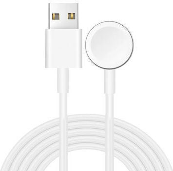1m Usb Magnetic Fast Λευκό (Apple Watch)