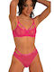 Ligglo Set de Lenjerie Sutien cu Brazilia Fuchsia