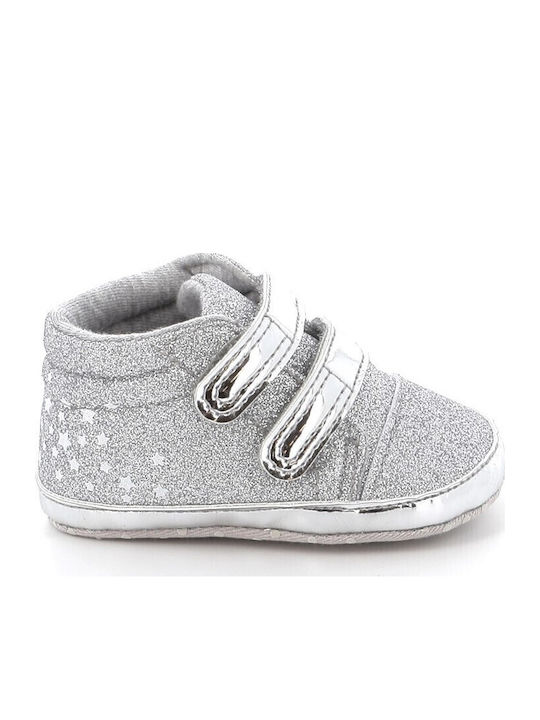 Chicco Baby Booties Silver Narnia