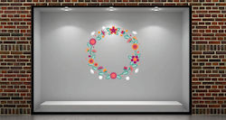 UrbanStickers Shop Window Spring Time Multicolour 1 Piece UrbanStickers Shop Window Spring Time Multicolour 1 Piece