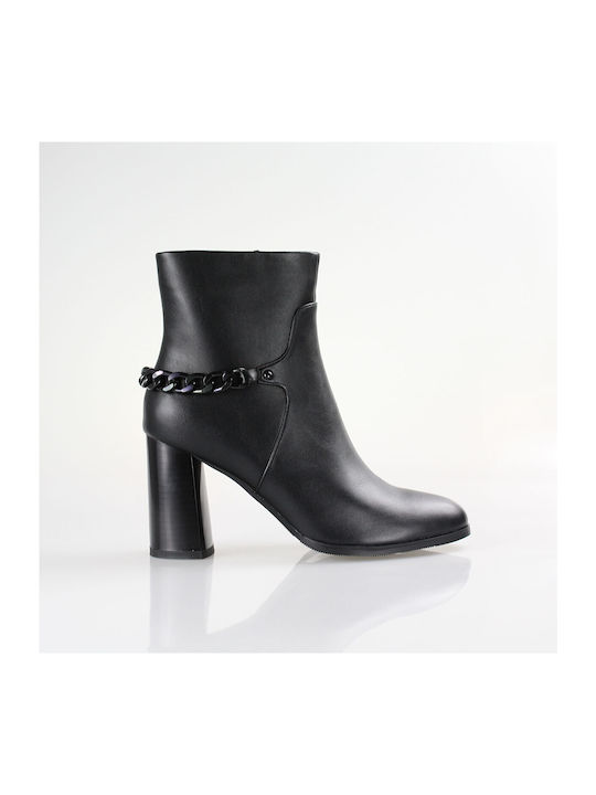 Seven Damen Knöchelstiefel Schwarz