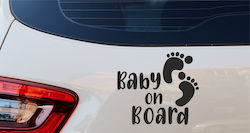 UrbanStickers Baby on Board Αυτοκόλλητο UrbanStickers Baby on Board Αυτοκόλλητο