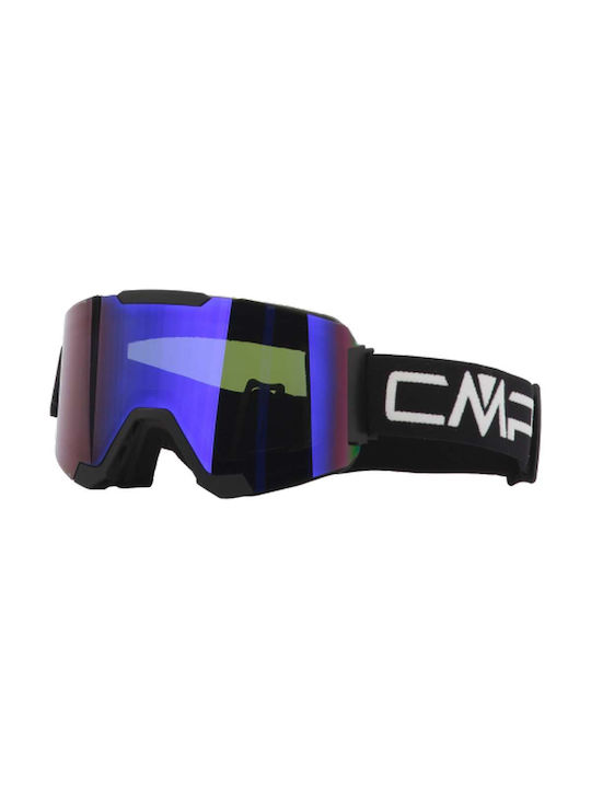 CMP X-wing Ski & Snowboard Goggles Kids Blue with Lens in Blue Color