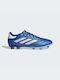 Adidas Copa Pure II.2 FG Scăzut Pantofi de Fotbal cu clești Lucid Blue / Cloud White / Solar Red