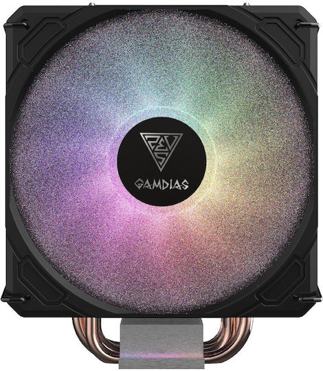 Gamdias Boreas E1-410 Ψύκτρα Επεξεργαστή για Socket AM4/AM5/1200/115x/1700 με ARGB Φωτισμό