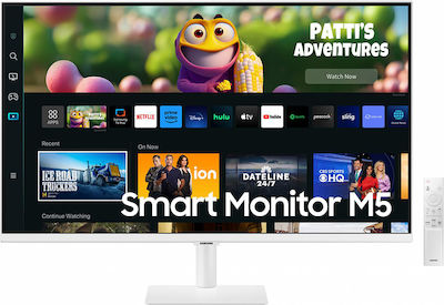 Samsung M5 LS27CM501EUXDU VA HDR Smart Monitor 27" FHD 1920x1080 with Response Time 4ms GTG