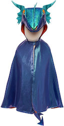 Blue Carnival Cape