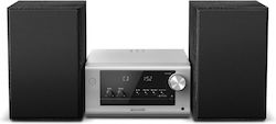 Panasonic Ηχοσύστημα SC-PM700 80W με CD Player και Bluetooth Schwarz