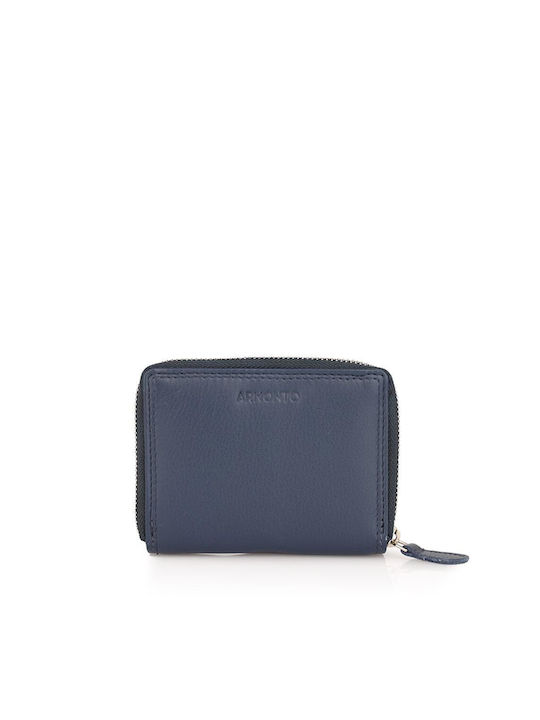 Armonto Small Leather Women's Wallet Blue