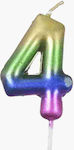 Tpster Birthday Number Candles Multicolour 29951