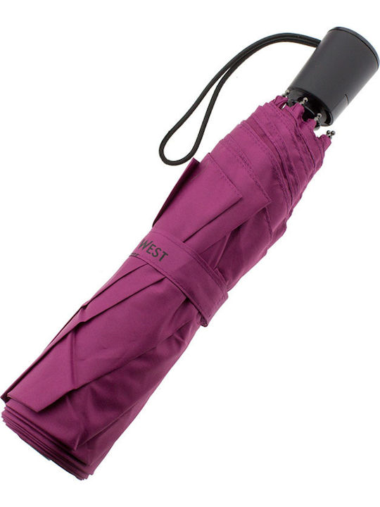 Kevin West Automatic Umbrella Compact Pink