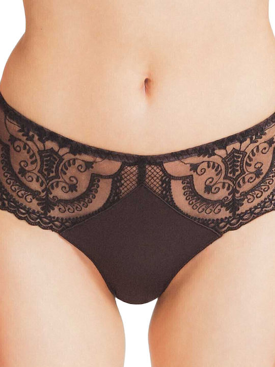 Women's Brazil with Lace Gray
