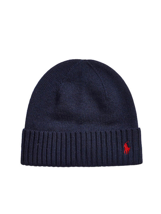 Ralph Lauren Kids Beanie Knitted Blue