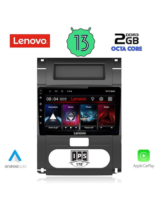 Lenovo Car-Audiosystem für Nissan X-Trail 2007-2013 (Bluetooth/USB/WiFi/GPS/Apple-Carplay/Android-Auto) mit Touchscreen 10"