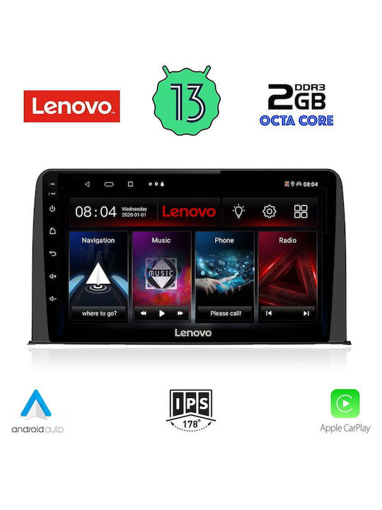 Lenovo Car-Audiosystem für Honda CR-V (Compact Recreational Vehicle) 2017> (Bluetooth/USB/WiFi/GPS/Apple-Carplay/Android-Auto) mit Touchscreen 10"