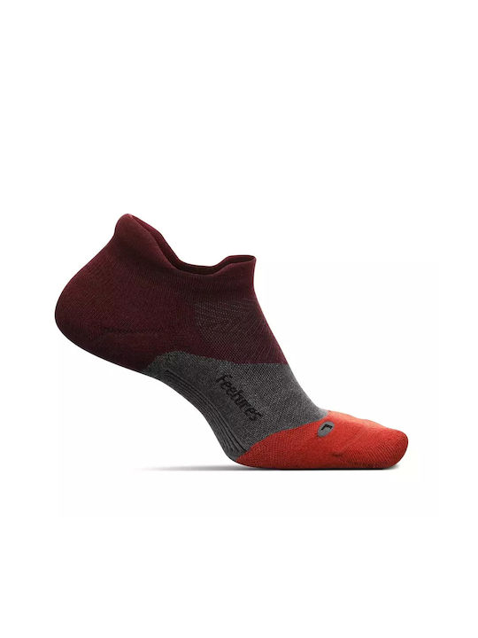 Feetures Спортни чорапи Brown 1 Pair