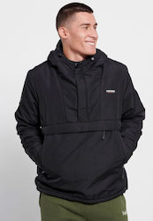 Funky Buddha Men's Winter Jacket Black