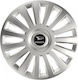 Versaco Car Hubcap Set Luxury with Daihatsu Emb...