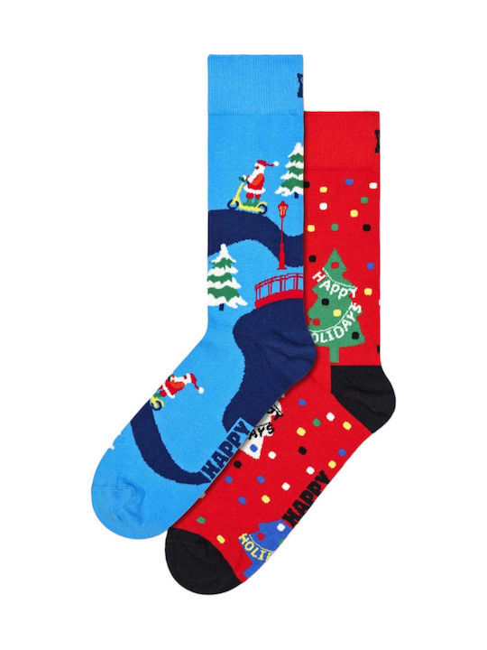 Happy Socks Happy Κάλτσες Πολύχρωμες 2Pack