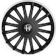 Versaco Auto Radkappen Set Crystal mit Marke Al...