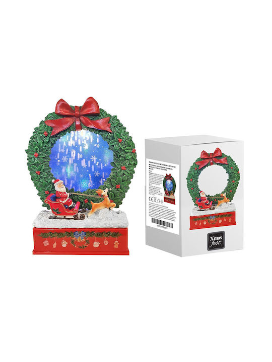 XMASfest Christmas Battery Lantern 21x27cm