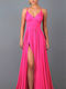 Woman's Fashion Maxi Evening Dress Pink
