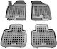 Sahler Set of Front and Rear Mats 4pcs Tray Type for Kia Cerato 2004-2008 Black
