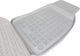 Sahler Set of Front and Rear Mats 4pcs Tray Type for Citroen C6 Audi A6 2004+ Gray