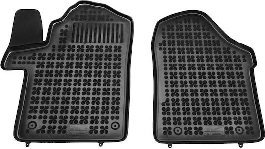 Sahler Front Mats 2pcs Tray Type for Mercedes-Benz Vito 2014+ Black