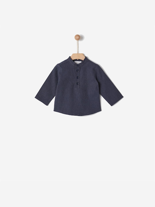 Yell Oh! Kids Shirt Navy Blue