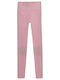 4F F116 Pantaloni termici pentru femei Roz