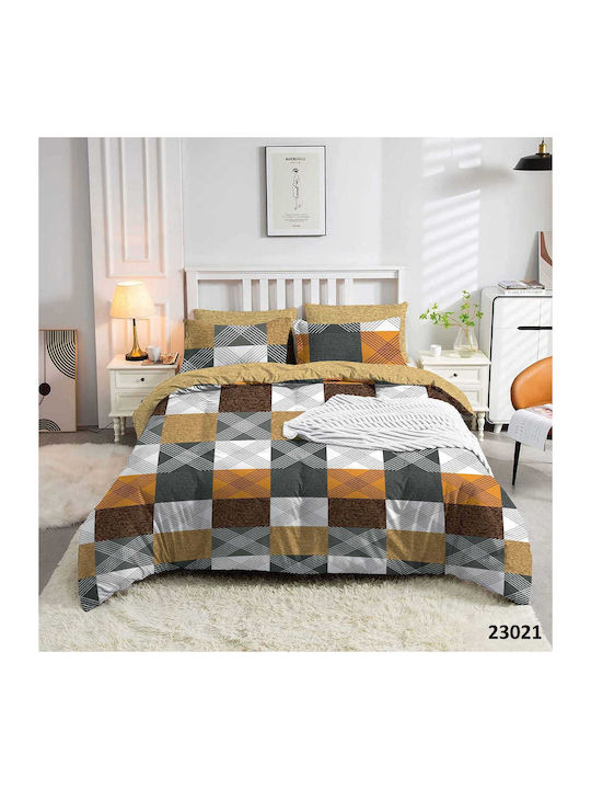Marwa 23021 Σετ Σεντόνια Υπέρδιπλα 220x260εκ. Κ...