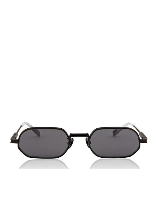 Oscar & Frank Unisex Sonnenbrille mit Schwarz Metall Gestell MR.ZUZU/061MB/BLACK/52/20