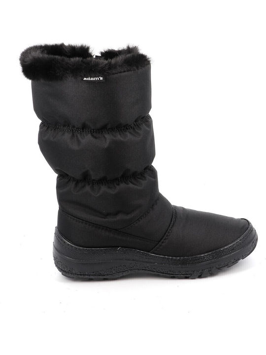 Adam's Shoes Women's Boots Snow Black