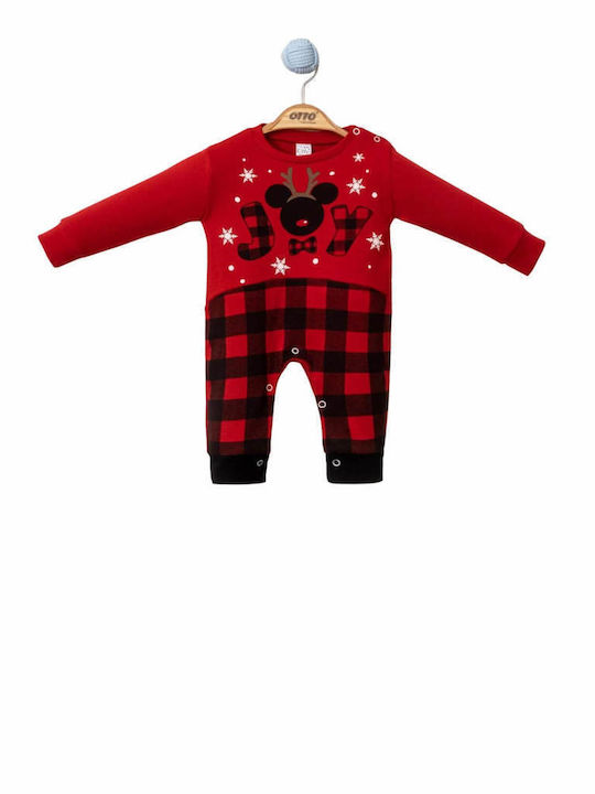 Pabbuc Baby Baby-Strampler Rotes
