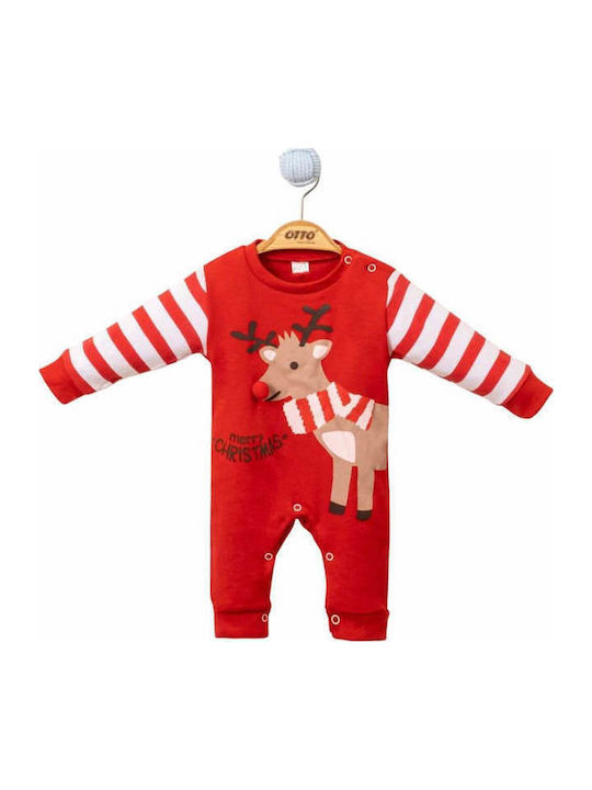 Pabbuc Baby Baby-Strampler Rotes