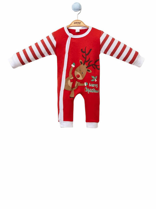 Pabbuc Baby Baby-Strampler Rotes