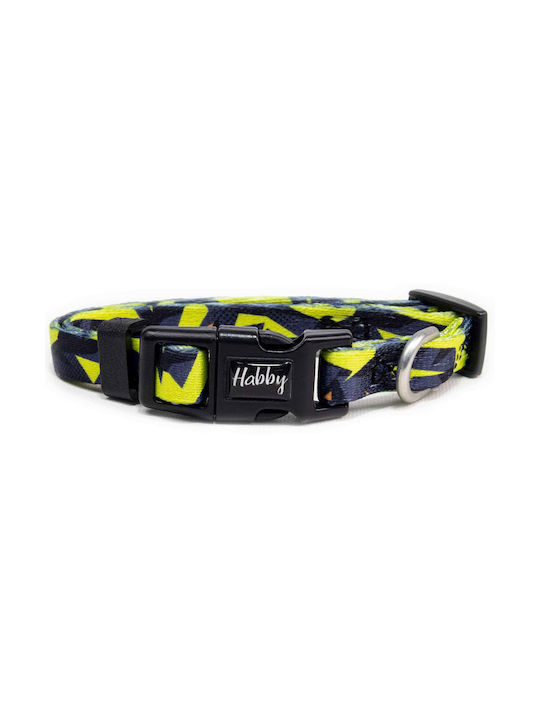Habby Collar Batman Κολάρο Σκύλου σε Μπλε χρώμα Small 10mm x 20 - 30cm