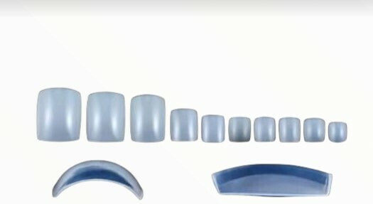 Trendy Color Cosmetics Tips Νυχιών σε Μπεζ Χρώμα 100τμχ 26193
