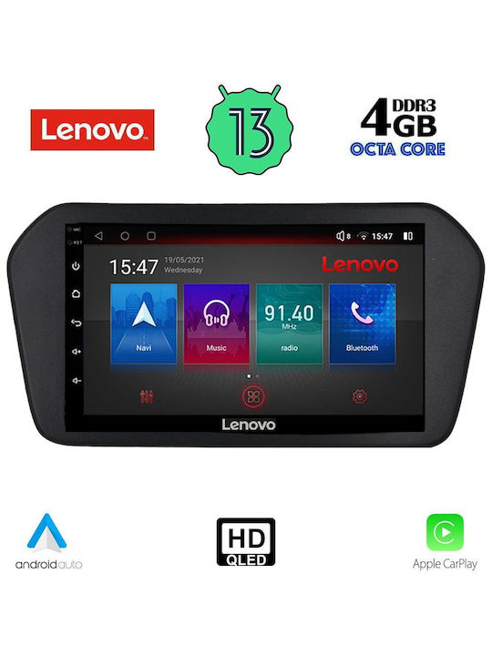 Lenovo Sistem Audio Auto pentru Suzuki Vitara 2022> (Bluetooth/USB/WiFi/GPS) cu Ecran Tactil 9"