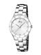Lotus Watches Herrenuhr Batterie mit Silber Metallarmband