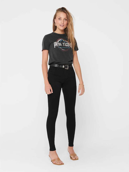 Only Women's Jean Trousers in Loose Fit Black