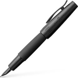 Faber-Castell E-motion Pure Πένα Γραφής Medium Μαύρη με Μαύρο Μελάνι Faber-Castell E-motion Pure Πένα Γραφής Medium Μαύρη με Μαύρο Μελάνι