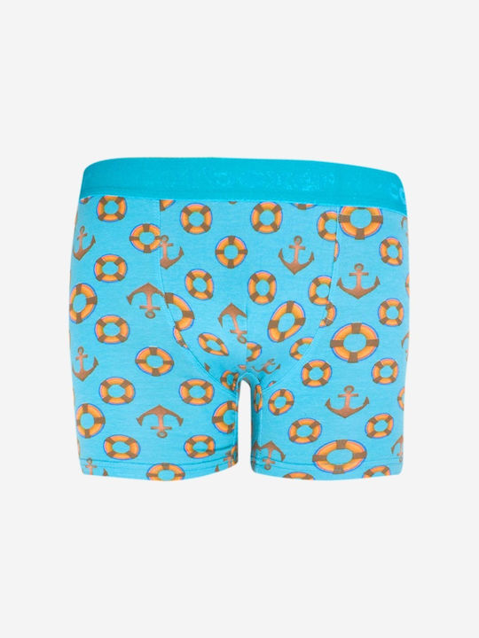 CotBoxer Men's Boxer Blue